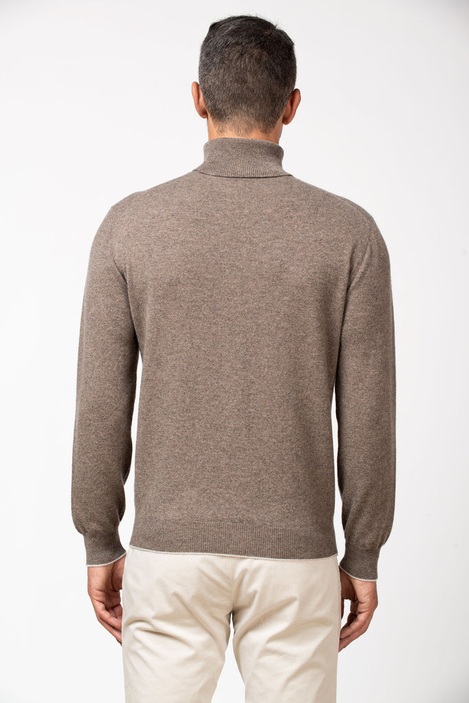 Dolcevita in cashmere Otter 4