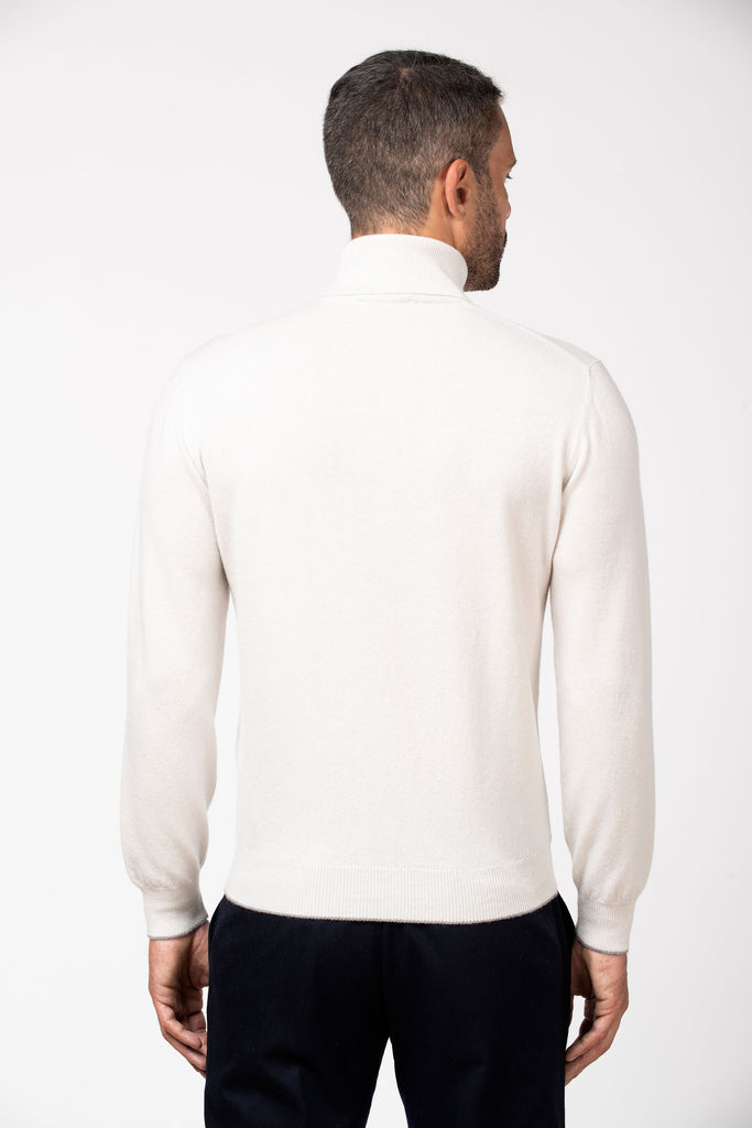 Dolcevita in cashmere Stucco B 3