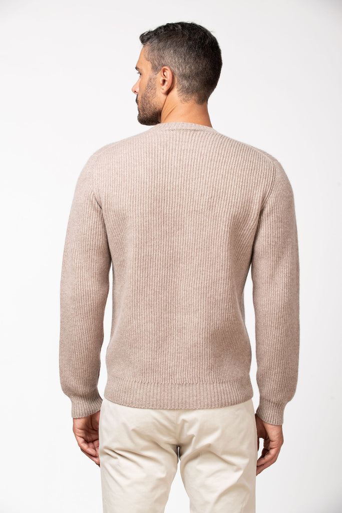 Girocollo a costa inglese in cashmere Toast 4