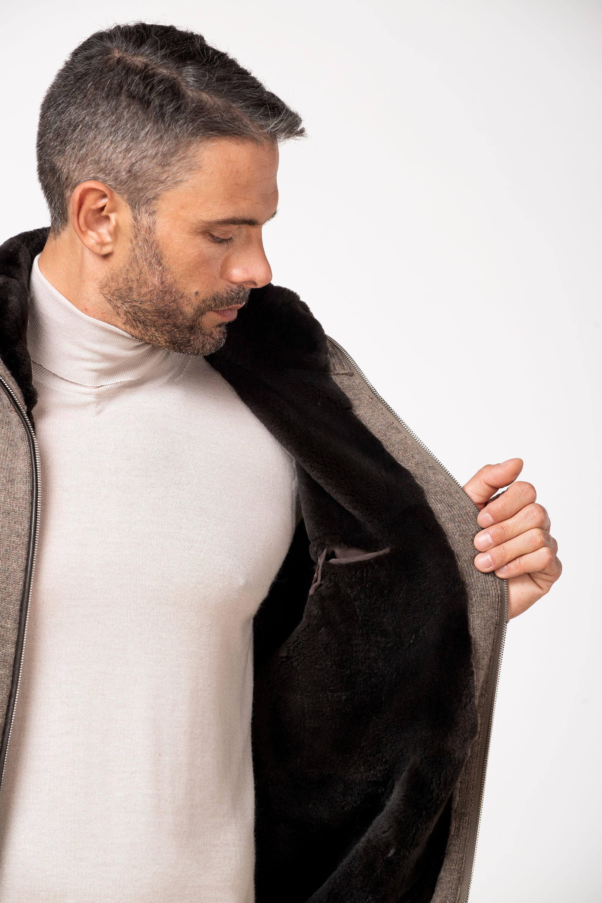 ジャケット・アウター ULTERIOR CASHMERE BEAVER OVER COAT ULTERIOR CASHMERE BEAVER OVER COAT ULTERIOR”PURE CASHMERE BEAVER