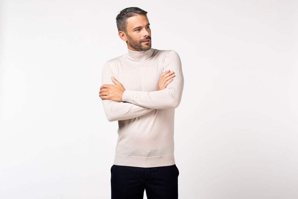 Dolcevita extrafine in cashmere Avorio 4